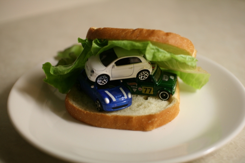 Fiat, Lettuce & Cooper Sandwich